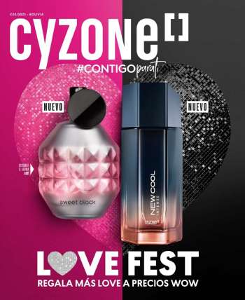 Folleto actual Cyzone.